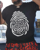 Men's Plus Size He Knows My Name Isaiah 43:1 T-shirt